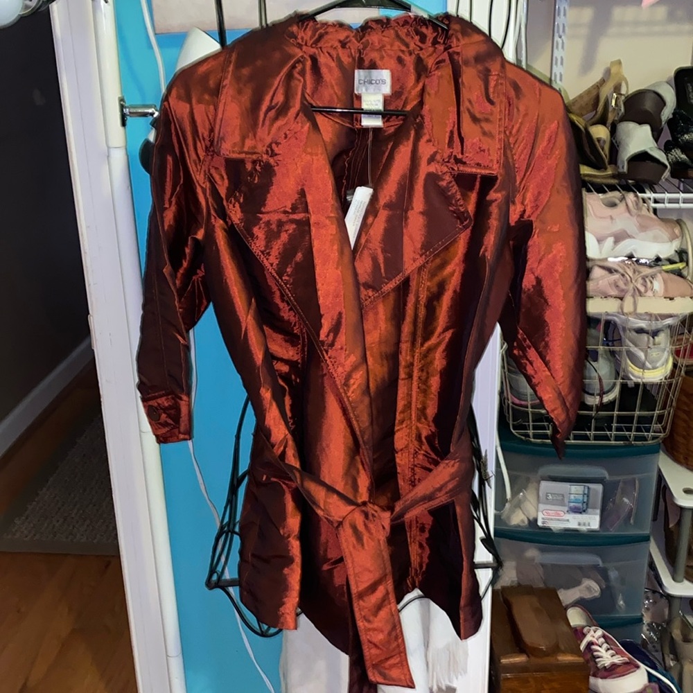 Chicos r jacket size 1 NWT!